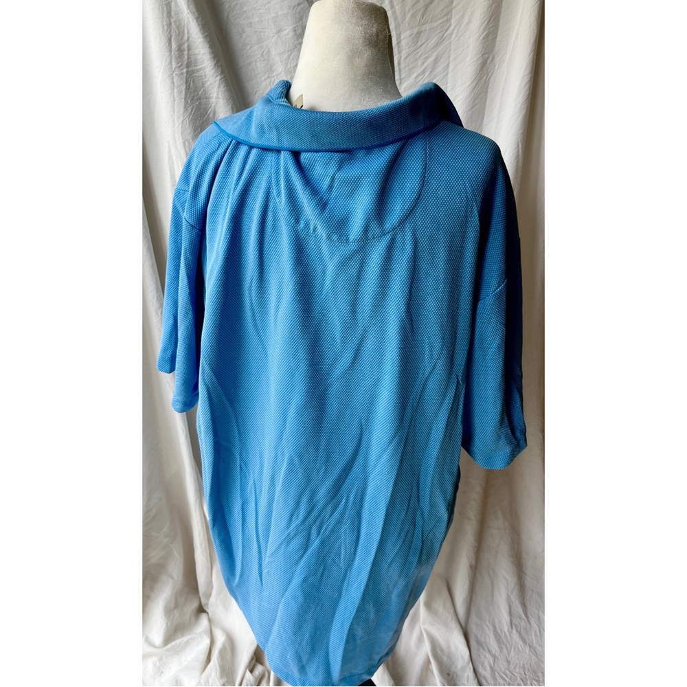 vintage tommy bahama blue short sleeve polo shirt